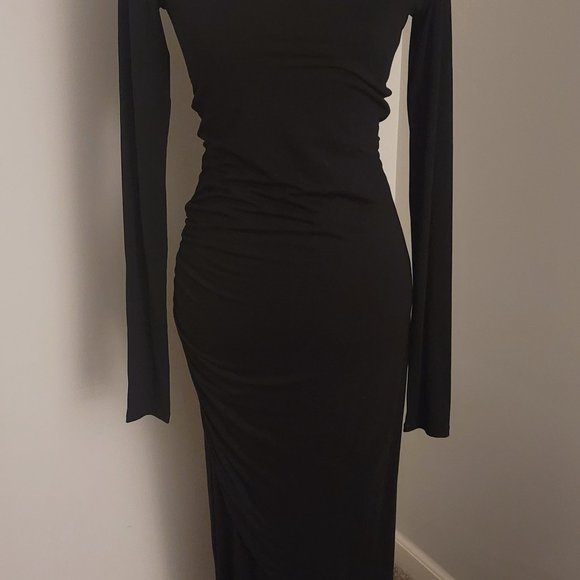 Marcella NY Mid-Length Jersey  Dress Size Small (4-6) - Picture 2 of 2